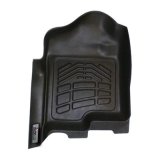 Westin Sure-Fit Floor Liners 72-110001 Mats, Liners, Front Seat, Thermoplastic, Rubberized, Black, Will Not Work with Vinyl Flooring, Cadillac, Chevrolet, GMC, Pair thumbnail 2