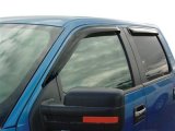 Westin Tape-On Slim Wind Deflectors 72-37424 Side Window Visors, Windguard, Front and Rear, Acrylic, Smoke, Ford, Set of 4 thumbnail 4