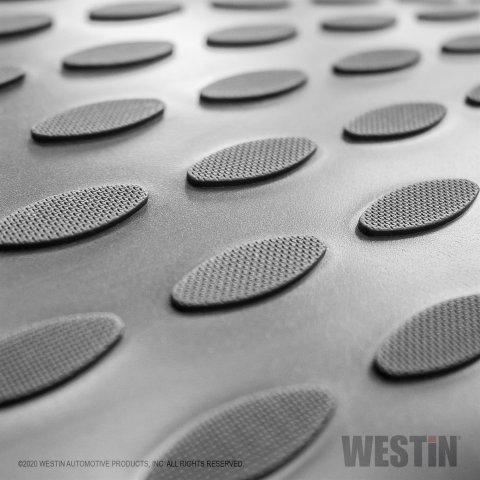 Westin Profile Floor Liners 74-15-51031 Mats, Liners, Front/Second/Third Seats, Rubberized Polymer, Black, Logo, for us on Honda®, Set thumbnail 3