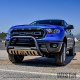 Westin Ultimate LED Bull Bars for 2019-2023 RANGER - 32-3985L Grille Guard, LED, Steel, Black, Ford, Each thumbnail 1