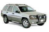 Westin Signature Series Step Bars for 1999-2004 GRAND CHEROKEE - 25-1475 Bars, Nerf Bars, Series, Steel, Black Powdercoated, 3 in. Diameter, Jeep, Pair thumbnail 2