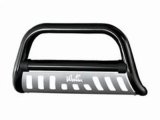 Westin Ultimate Bull Bars 32-1245 Grille Guard, Bar, One-piece Style, Steel, Black Powdercoated, Chevy, GMC, Each thumbnail 3