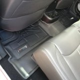 Westin Sure-Fit Floor Liners 72-112067 Mat, Sure-Fit, Rubberized, Black, Second Seat, Dodge, Jeep, Set thumbnail 1
