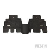 Westin Sure-Fit Floor Liners 72-112067 Mat, Sure-Fit, Rubberized, Black, Second Seat, Dodge, Jeep, Set thumbnail 2