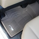 Westin Sure-Fit Floor Liners 72-133078 Liners, Sure-Fit, Second Seat, Rubberized Thermoplastic, Tan, Mitsubishi, Each thumbnail 1