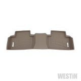Westin Sure-Fit Floor Liners 72-133078 Liners, Sure-Fit, Second Seat, Rubberized Thermoplastic, Tan, Mitsubishi, Each thumbnail 2