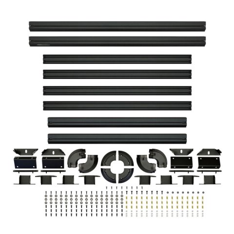 Westin Automotive Roof Racks 15-00145 Mesa Rack, Universal Mid-Size Rack 45"x55" Textured Black thumbnail 9