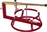 BikeMaster Motorcycle Tire Change Stand with Bead Breaker 152511 Changer, Stand, Steel, Red, Each thumbnail 2