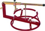 BikeMaster Motorcycle Tire Change Stand with Bead Breaker 152511 Changer, Stand, Steel, Red, Each thumbnail 4