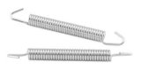 BikeMaster Powersports Exhaust Springs 151839 spring EXHAUST SPRINGS 80MM PR BM SIL thumbnail 1