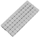 BikeMaster Square Wheel Weights 152503 Weights, Square, Gray, Adhesive, 1/4 oz., Set of 60 thumbnail 1