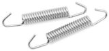 BikeMaster Powersports Exhaust Springs 151835 spring EXHAUST SPRINGS 57MM PR BM SIL thumbnail 1