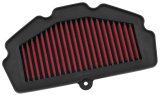 BikeMaster Street Air Filters 457142 Filter, Street, Cotton/Steel Mesh, Red, Kawasaki, Each thumbnail 1
