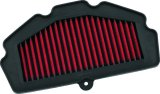 BikeMaster Street Air Filters 457142 Filter, Street, Cotton/Steel Mesh, Red, Kawasaki, Each thumbnail 2