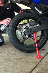 BikeMaster Motorcycle Liftsticks 151280 Stand, Motorcycle, Liftstick, Steel, Red thumbnail 9
