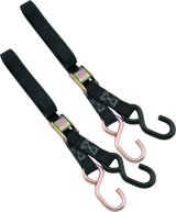 BikeMaster Tie-Downs 100571 Tie-Down Straps, Cambuckle, 1,200 lbs. Working Load Rating, 1.0 in. Width, 6 ft. Length, Black, Set of 20 thumbnail 5