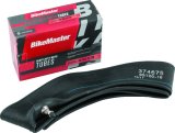 BikeMaster Heavy-Duty Tire Tubes 374675 Tube, Heavy-Duty, 90/100-16, Natural Rubber, Centered Straight Metal Pull-Through Valve Stem, Each thumbnail 2