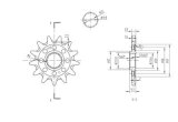 BikeMaster Sprockets 965568 Sprockets, Bm Front Sprocket 520 13T thumbnail 2