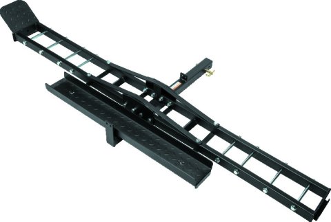 BikeMaster Motorcycle Carriers 151520 Rack, Carrier, 1 Capacity, 500 lbs. Capacity, Steel, Black Powdercoated, 2 in. Receiver Size, Each thumbnail 2