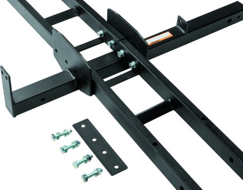 BikeMaster Motorcycle Carriers 151520 Rack, Carrier, 1 Capacity, 500 lbs. Capacity, Steel, Black Powdercoated, 2 in. Receiver Size, Each thumbnail 6