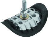 BikeMaster Motorcycle Rim Locks 152381 Lock, Aluminum, Rubber, 1.85 in. Rim, Each thumbnail 3