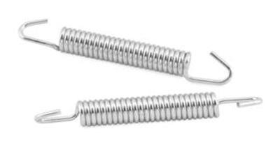 BikeMaster Powersports Exhaust Springs 151836 spring EXHAUST SPRINGS 67MM PAIR BM SIL