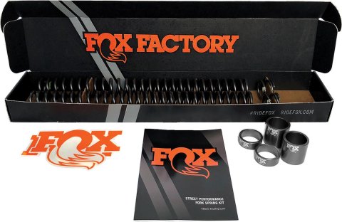 Fox Shox Powersports Shock and Strut Components 897-27200 FORK SPRING KIT, FORK SPRING KIT DYNA 06-17