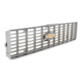 Brothers Trucks Grilles 04-168 Grille, Front Main Grille, Chrome with Gray Insert, Includes Yellow Bowtie, Plastic, Chevy, Each thumbnail 3