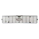 Brothers Trucks Grilles 04-168 Grille, Front Main Grille, Chrome with Gray Insert, Includes Yellow Bowtie, Plastic, Chevy, Each thumbnail 5