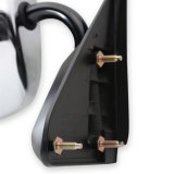 Brothers Trucks GMT400 Below Eyeline Mirrors 04-384 Side Mirror, OE Replacement, Right, Passenger Side, Manual, Chrome, Chevrolet, GMC, Each thumbnail 1