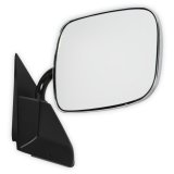 Brothers Trucks GMT400 Below Eyeline Mirrors 04-384 Side Mirror, OE Replacement, Right, Passenger Side, Manual, Chrome, Chevrolet, GMC, Each thumbnail 2