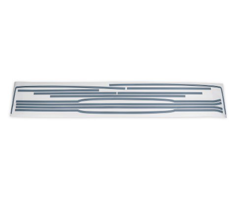 Brothers Trucks Stripe Kits 04-520 PAINT STRIPE KIT, 1981-87 C/K PAINT BRK STRP DK BLU/LT BLU thumbnail 2