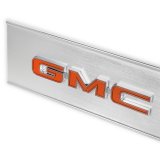 Brothers Trucks Tailgate Panels 04-561 Tail Gate Trim, 1973-1980 C/K GMC Tail Gate Panel, Brushed Aluminum, Each thumbnail 1