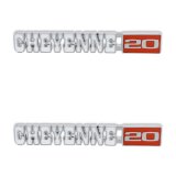 Brothers Trucks Emblems 04-593 Emblem, 1971-1972 C/K Cheyenne 20 Fndr Emblm Pr thumbnail 3