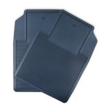 Brothers Trucks Floor Mats 05-100BL Mats, Classic Truck, Front Seat, PVC Rubber, Blue, Chevy, GMC, Pair thumbnail 3