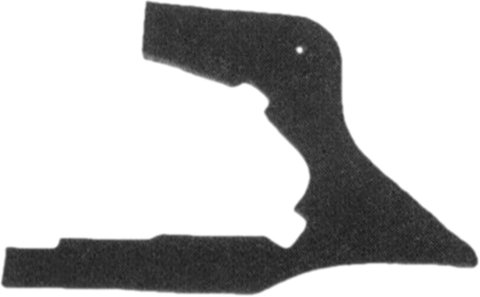 Brothers Trucks Interior Insulation F2004-67 67-72 FIREWALL PAD w/o AC RH