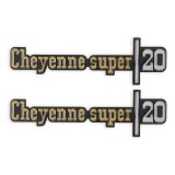 Brothers Trucks Emblems 04-542 Emblems, Fender, Silver/Gold, Chevy, GMC, Pair thumbnail 1