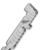 Brothers Trucks Emblems 04-542 Emblems, Fender, Silver/Gold, Chevy, GMC, Pair thumbnail 2