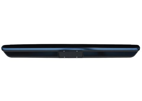 Brothers Trucks Bumpers RR72FSMC Bumpers, Rear, Stock Style, Steel, Chrome, Smoothie Style with Integrated License Plate Mount, Fits Fleetside Models Only, Chevrolet, GMC, Each