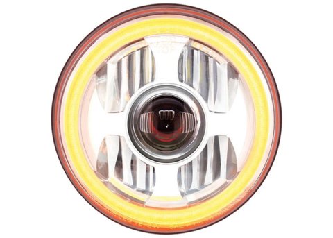 Brothers Trucks Sealed Beam Headlight Conversions HLED794 47-80 LEDLIGHT-7 INCH-PROJECTOR/HALO