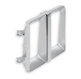 Brothers Trucks Headlight Bezels 04-329 Door, Driver Side, Models with Quad Headlights, Plastic, Argent/Chrome, Chevy, GMC, Each thumbnail 3