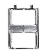 Brothers Trucks Headlight Bezels 04-329 Door, Driver Side, Models with Quad Headlights, Plastic, Argent/Chrome, Chevy, GMC, Each thumbnail 6