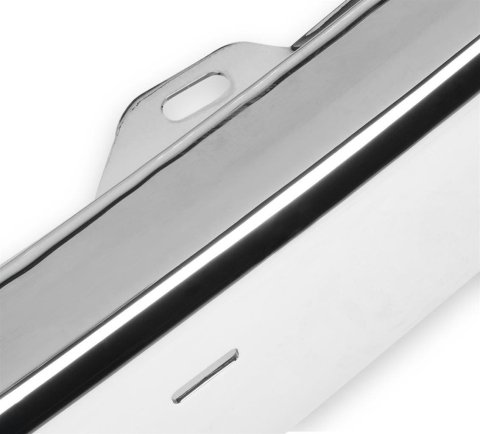 Brothers Trucks Premium Bumpers 04-401 Bumper, Front, Chrome, With Impact Strip Holes, Chevy, GMC, Each thumbnail 3