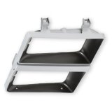 Brothers Trucks Headlight Bezels 04-473 Door, Passenger Side, Models with Quad Headlights, Plastic, Dark Gray/Silver, Chevy, GMC, Each thumbnail 2