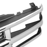 Brothers Trucks Grilles 04-488 Grille, Chevy, Stock Style, Chrome, Dual Headlights, Each thumbnail 2