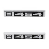 Brothers Trucks Emblems 04-584 Emblem, 1969-1972 C/K 8/454 Fender Emblem Pair thumbnail 1