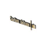 Brothers Trucks Emblems 05-184 Emblem, 1973-1974 C/K Custom Deluxe Dash Emblem thumbnail 4