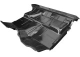 Brothers Trucks Floor Pan Replacement Panels CFP87SB Panels, Panels, Full, Front, Steel, Black, Small Hump Design, Chevrolet, GMC, Each thumbnail 2