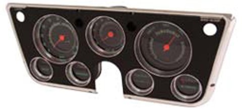 Brothers Trucks Gauge Kits and Instrument Clusters GCA72TW 69-72 DASH CLUSTER-W/TACH, W/VACUUM-8K thumbnail 1