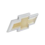 Brothers Trucks Emblems 06-153 Emblems, Silver/Gold, Bowtie, Grille Position, Bolt-on, Chevrolet, GMC, Each thumbnail 4
